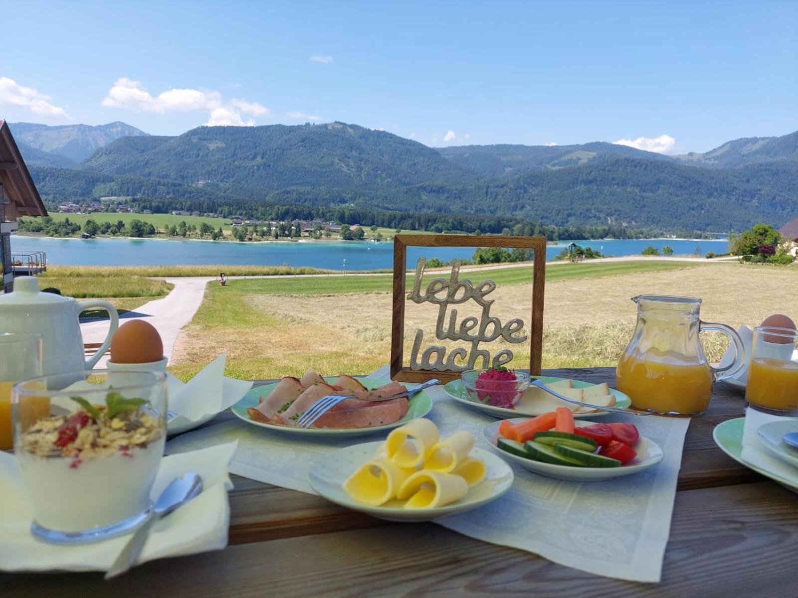Haus Hoedlmoser Sankt Wolfgang im Salzkammergut Luaran gambar
